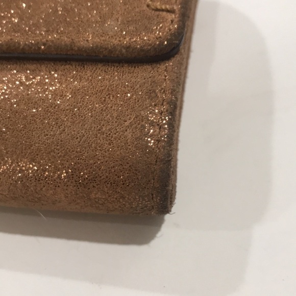 Cole Haan Wallet shimmer brown 8x4.5 leather - Picture 6 of 7